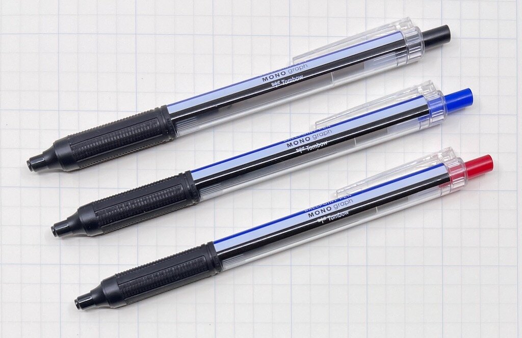 Tombow Mono Graph Lite Ballpoint Pen 0.38 mm Review — The Pen Addict